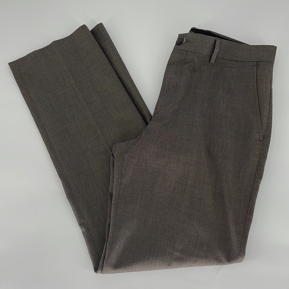 DNKY trouser dress slacks pants brown size 33 x 32 men's